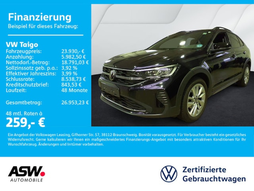 Volkswagen Taigo 2025 Benzine