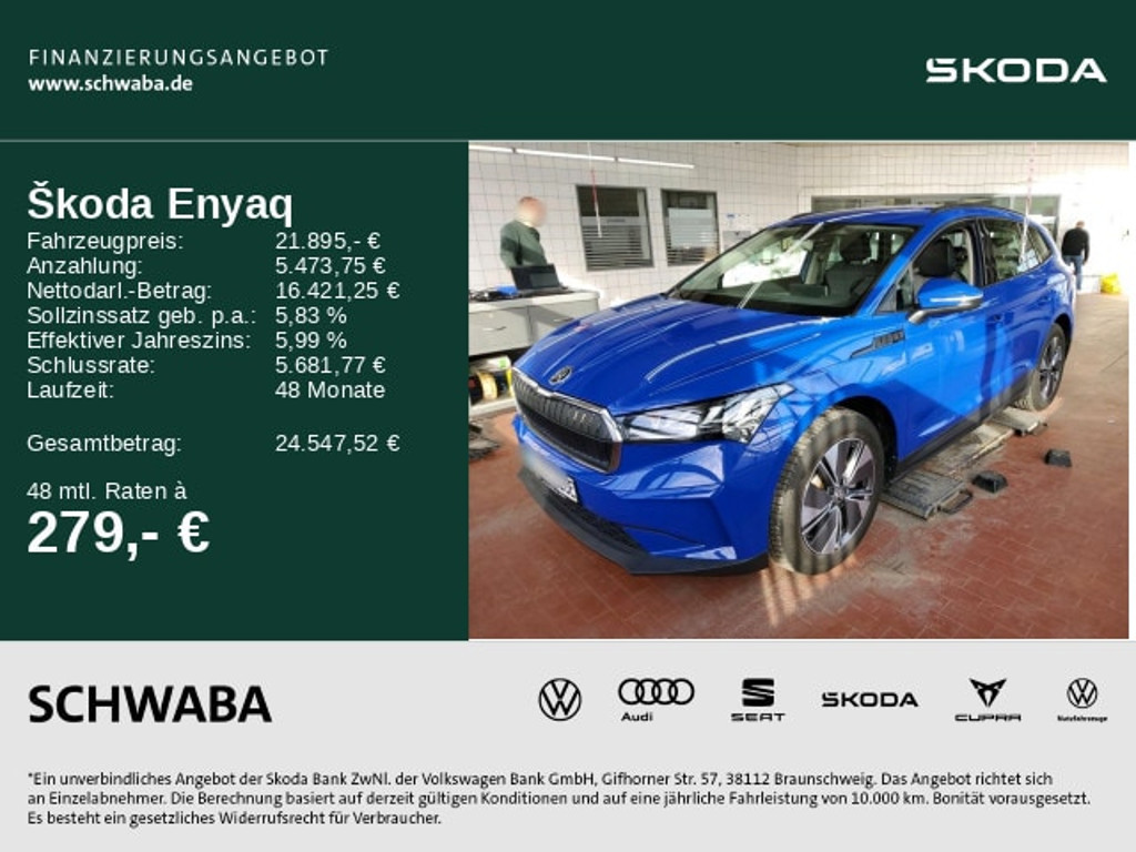 Skoda Enyaq 2023 Elektrisch