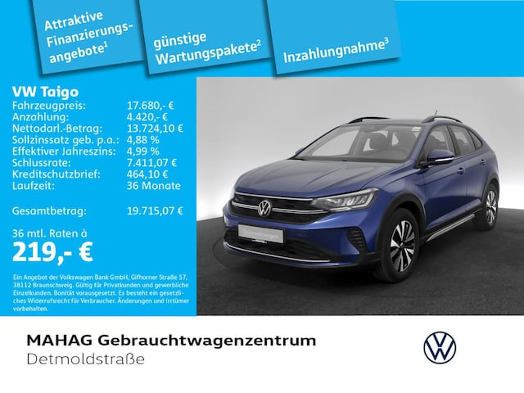 Volkswagen Taigo 2022 Benzine