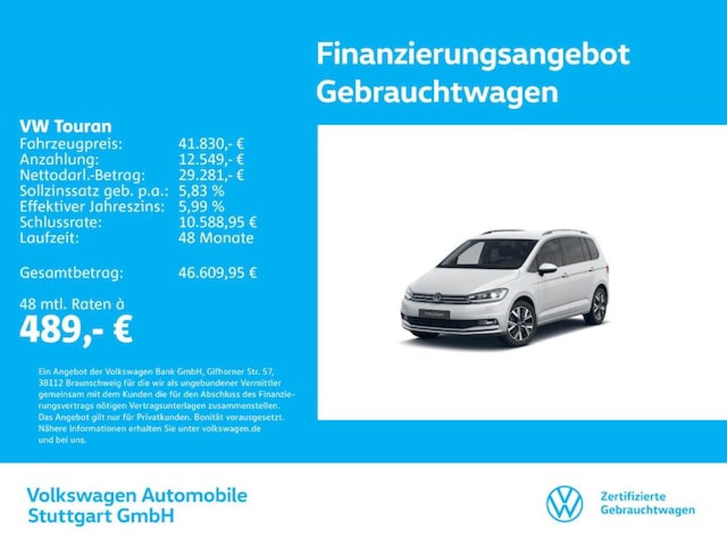 Volkswagen Touran 2025 Diesel