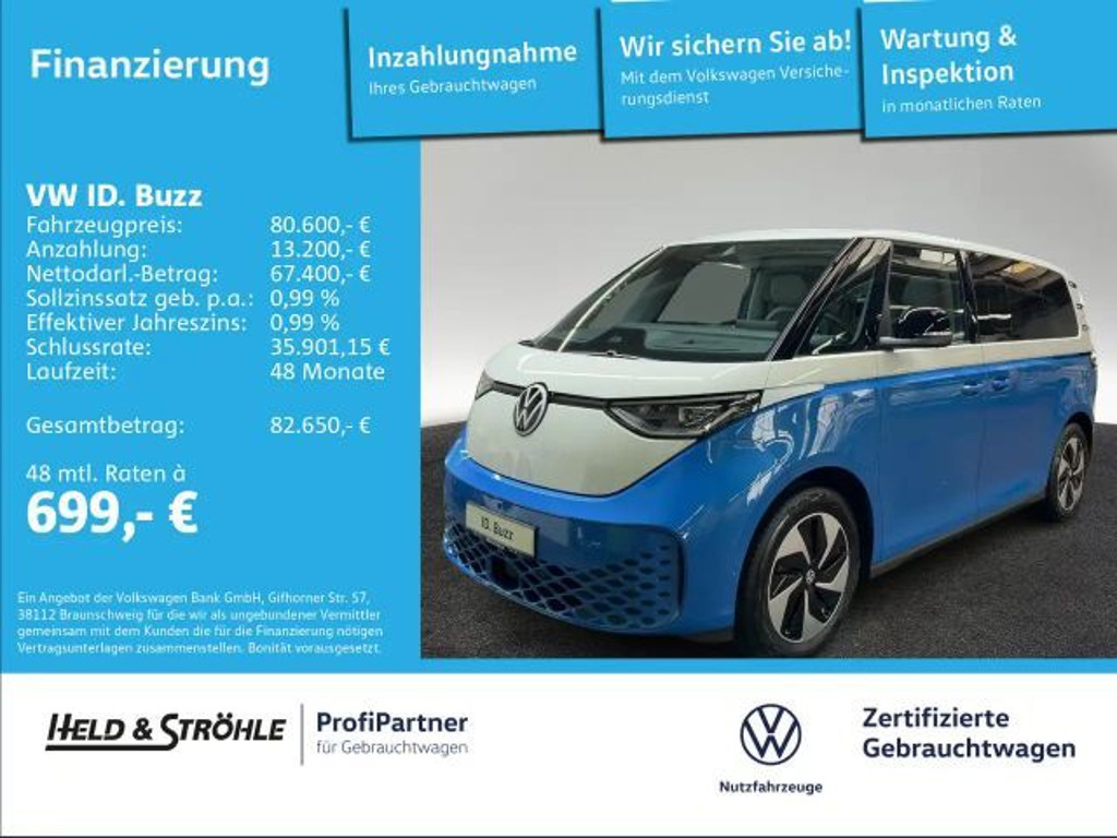 Volkswagen ID. Buzz 2026 Elektrisch