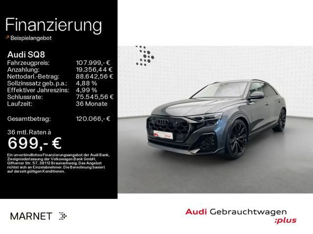 Audi SQ8 2025 Benzine