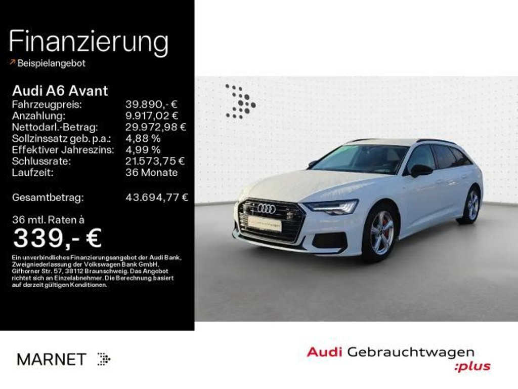 Audi A6 2022 Hybride Benzine