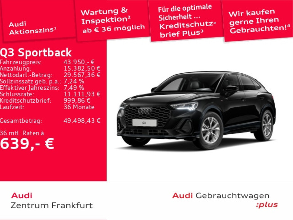 Audi Q3 2025 Benzine