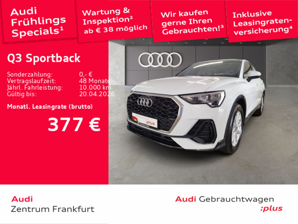 Audi Q3 2025 Benzine