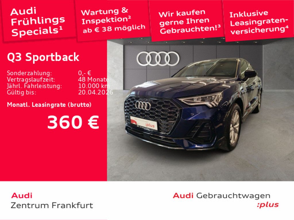 Audi Q3 2025 Benzine
