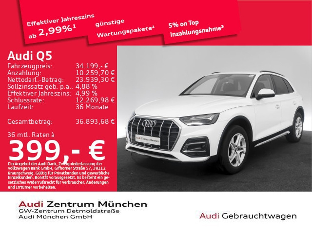 Audi Q5 2022 Hybride Benzine