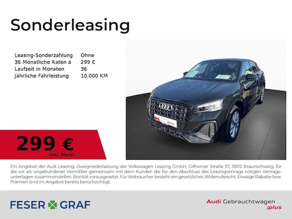 Audi Q2 2025 Benzine