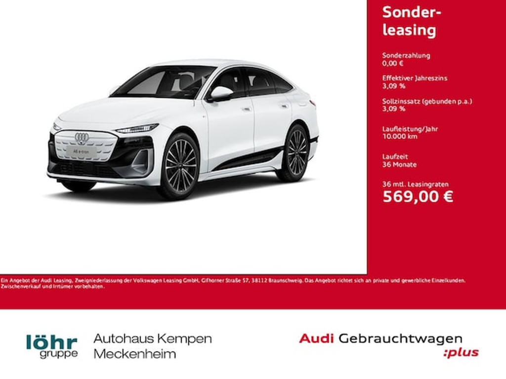 Audi A6 e-tron 2025 Elektrisch