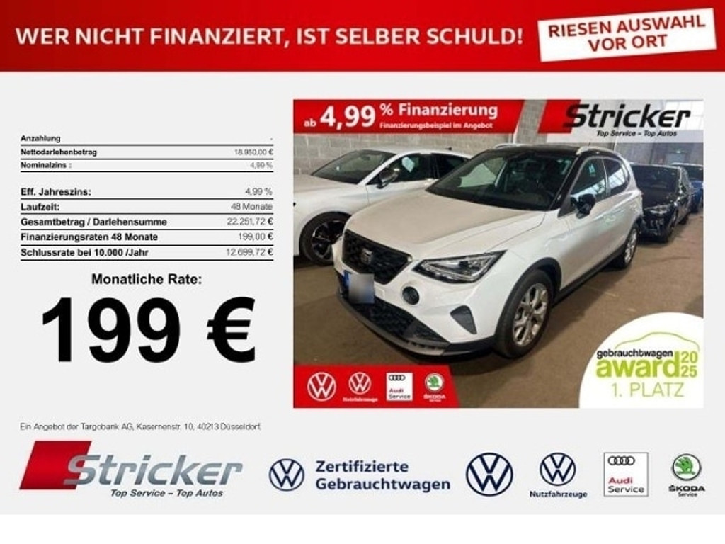 Seat Arona 2025 Benzine