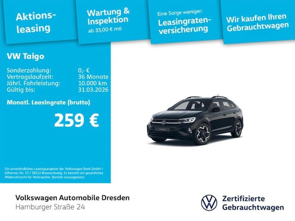 Volkswagen Taigo 2025 Benzine