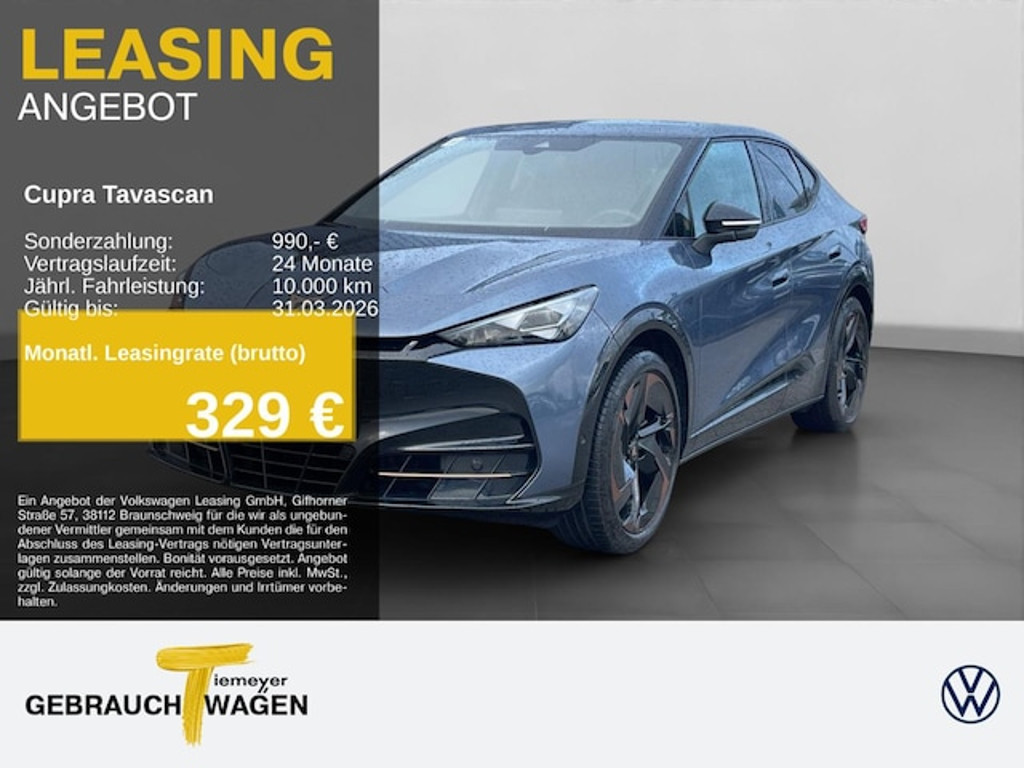 Cupra Tavascan 2025 Elektrisch