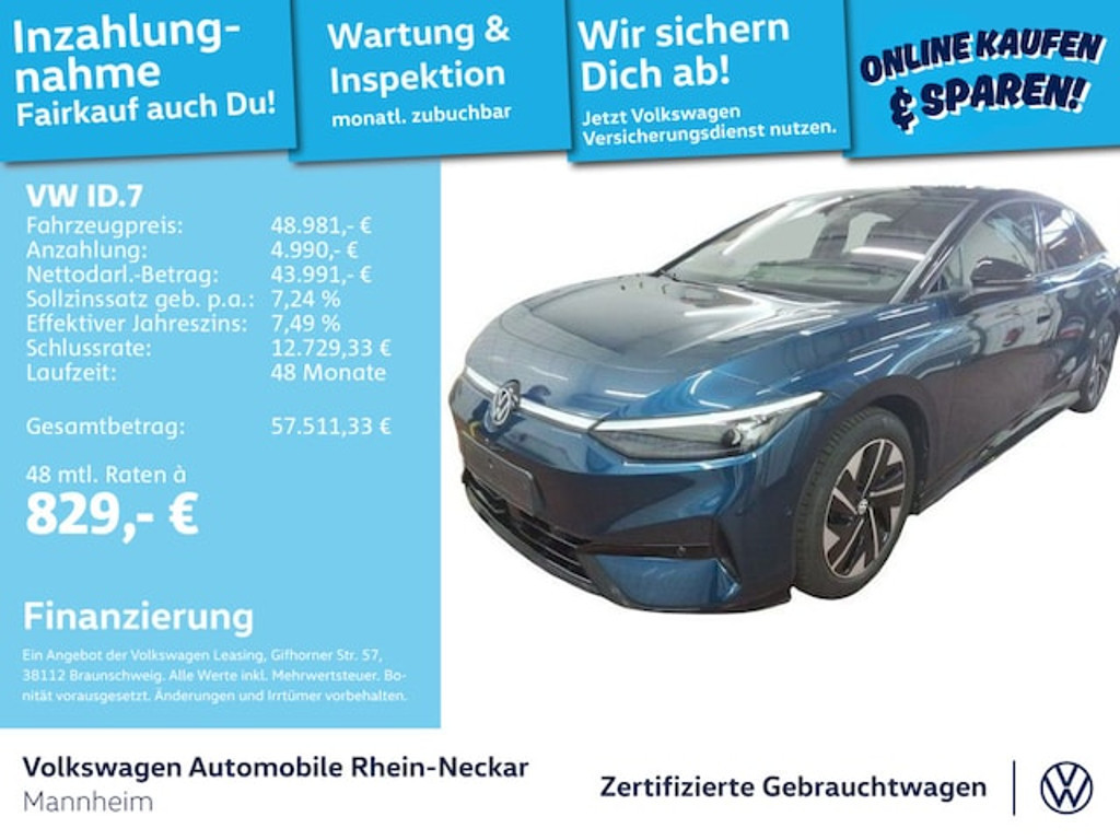 Volkswagen ID.7 2025 Elektrisch