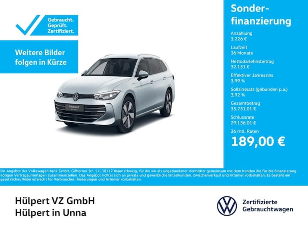 Volkswagen Passat 2025 Hybride Benzine