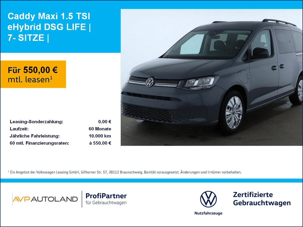 Volkswagen Caddy 2025 Hybride Benzine