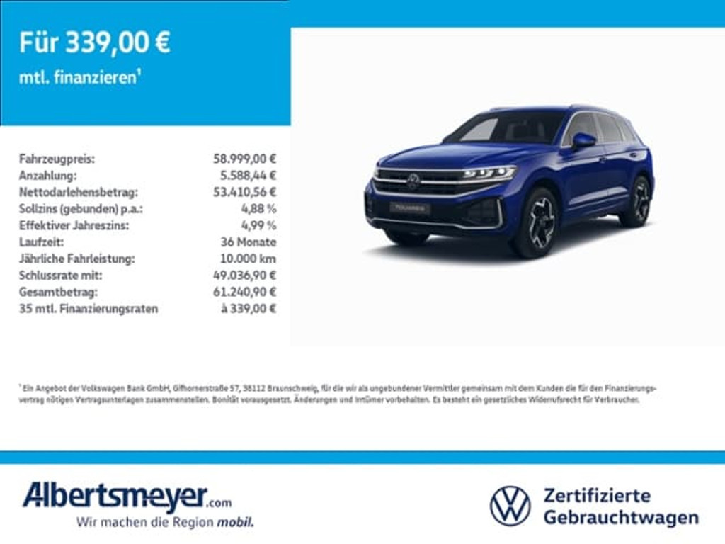 Volkswagen Touareg 2025 Diesel