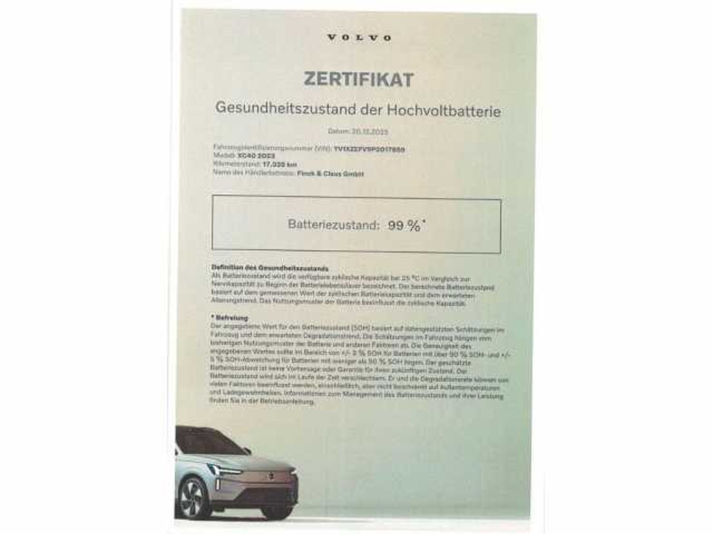 Volvo XC40 2022 Elektrisch