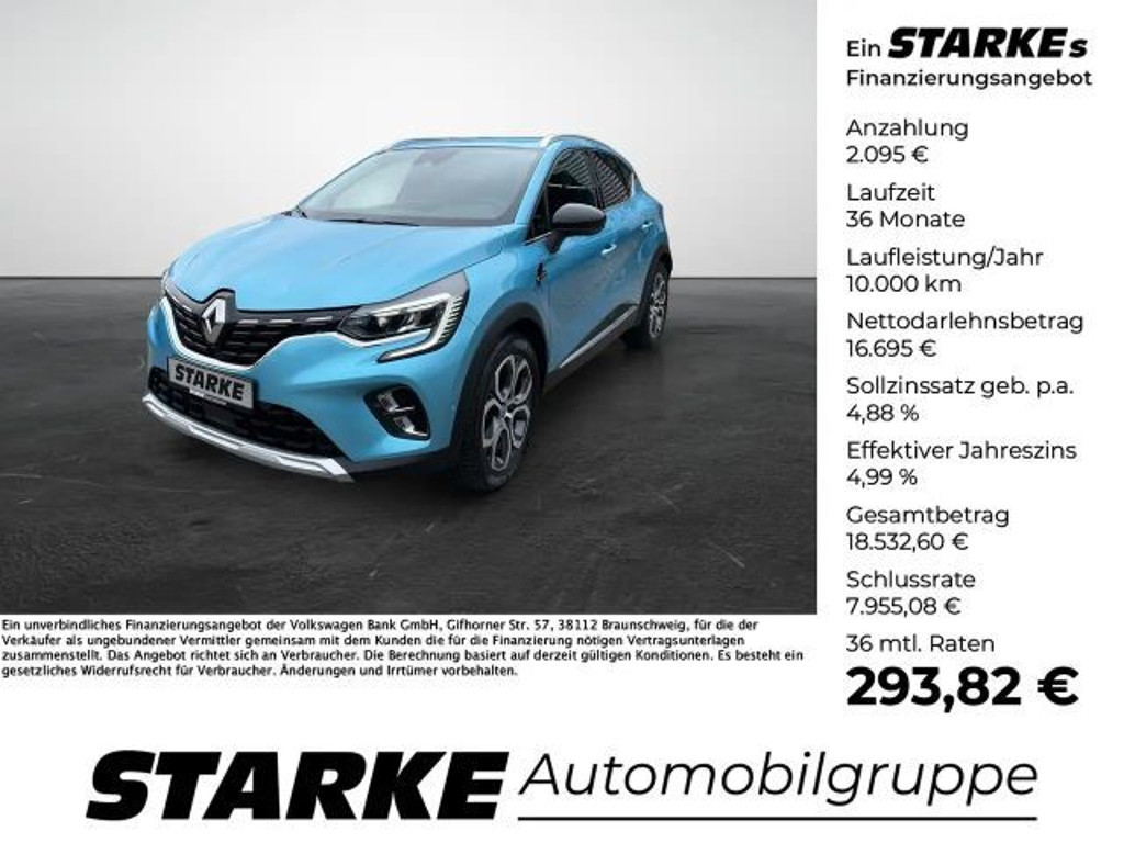 Renault Captur 2021 Hybride Benzine