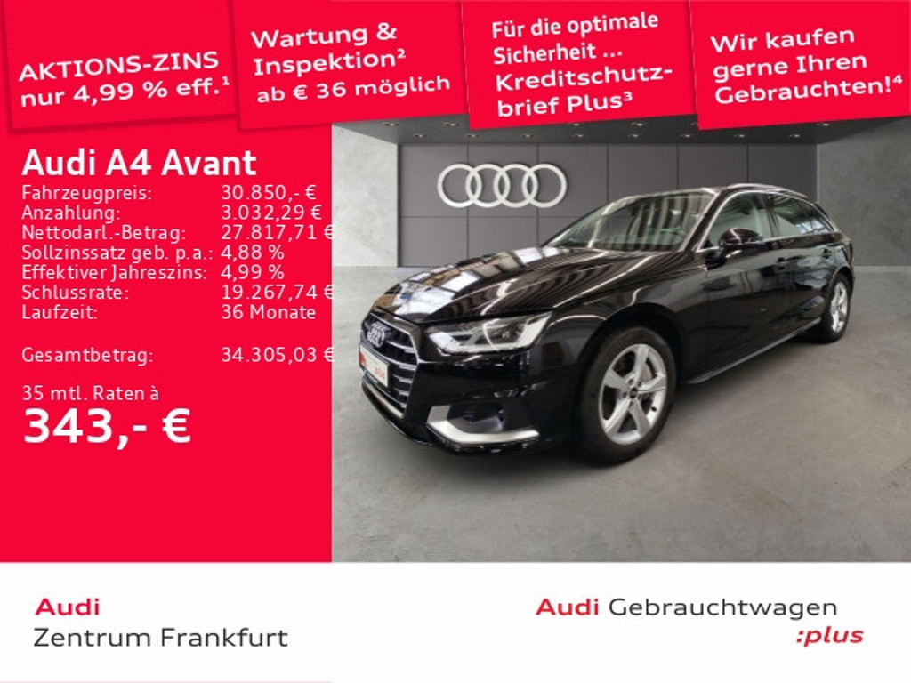 Audi A4 2023 Benzine