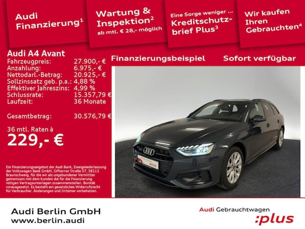 Audi A4 2021 Benzine
