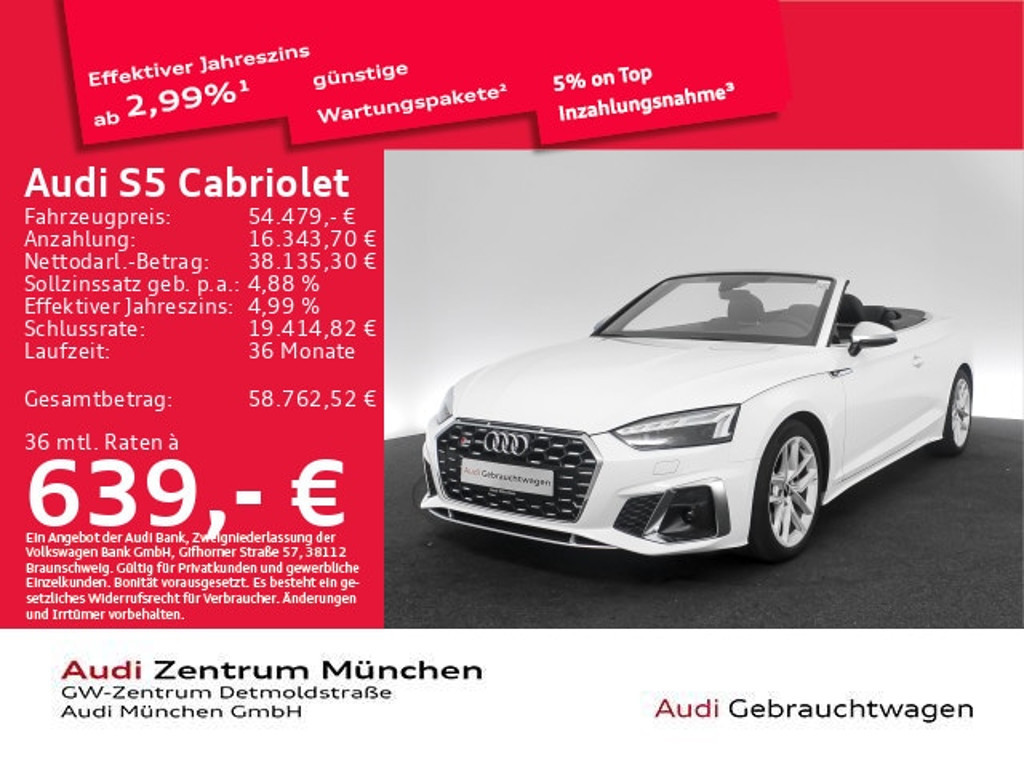 Audi S5 2024 Benzine