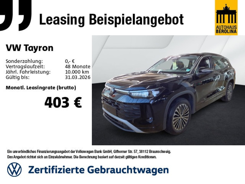Volkswagen Tayron 2025 Diesel