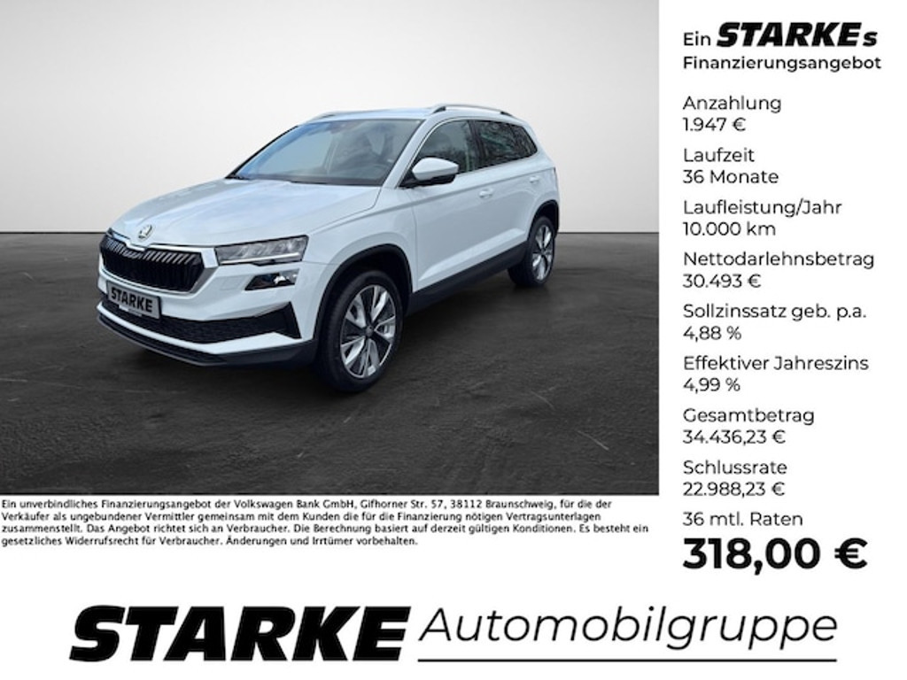 Skoda Karoq 2025 Benzine