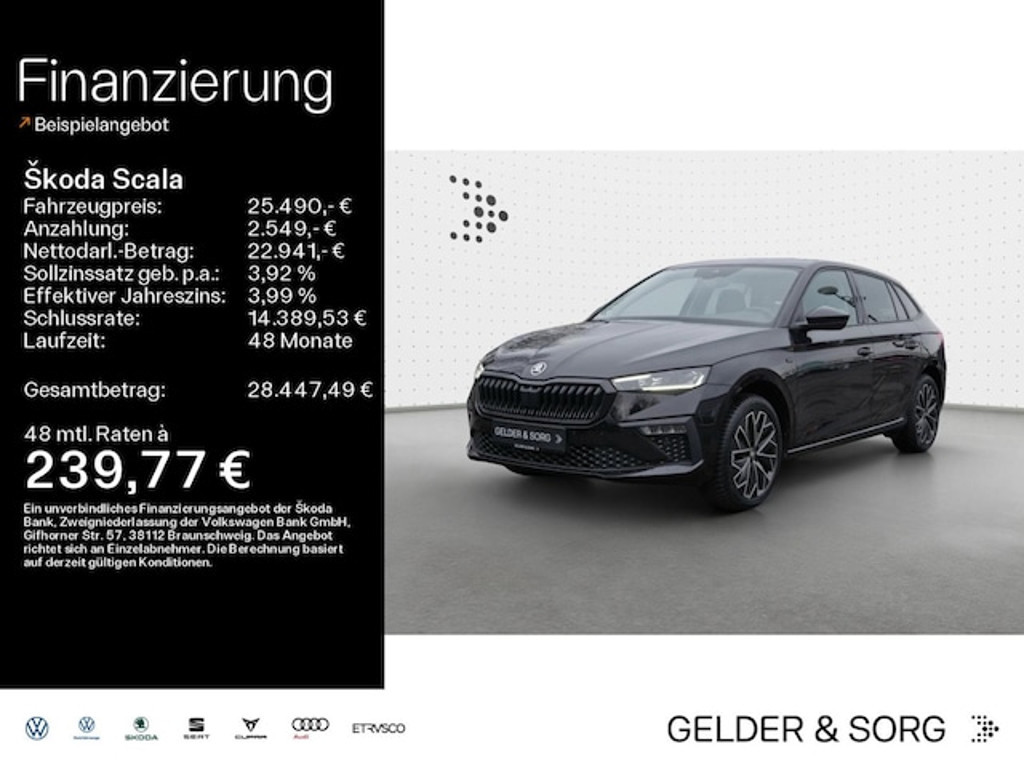 Skoda Scala 2025 Benzine