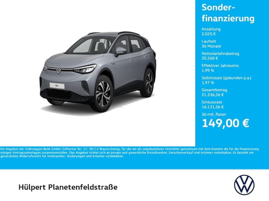 Volkswagen ID.4 2022 Elektrisch