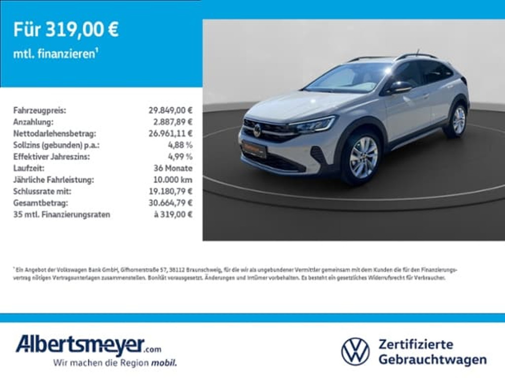 Volkswagen Taigo 2025 Benzine