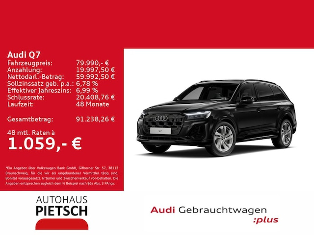 Audi Q7 2025 Hybride Benzine