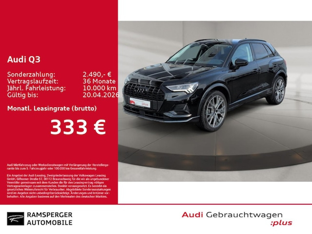 Audi Q3 2025 Benzine