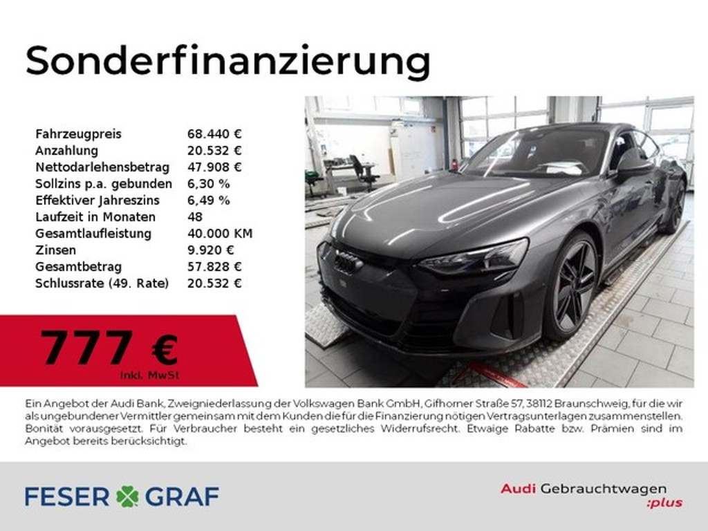 Audi RS e-tron GT 2023 Elektrisch