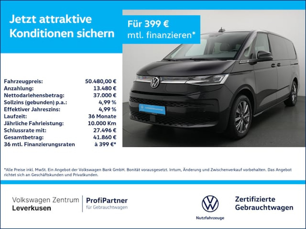 Volkswagen Multivan 2022 Hybride Benzine
