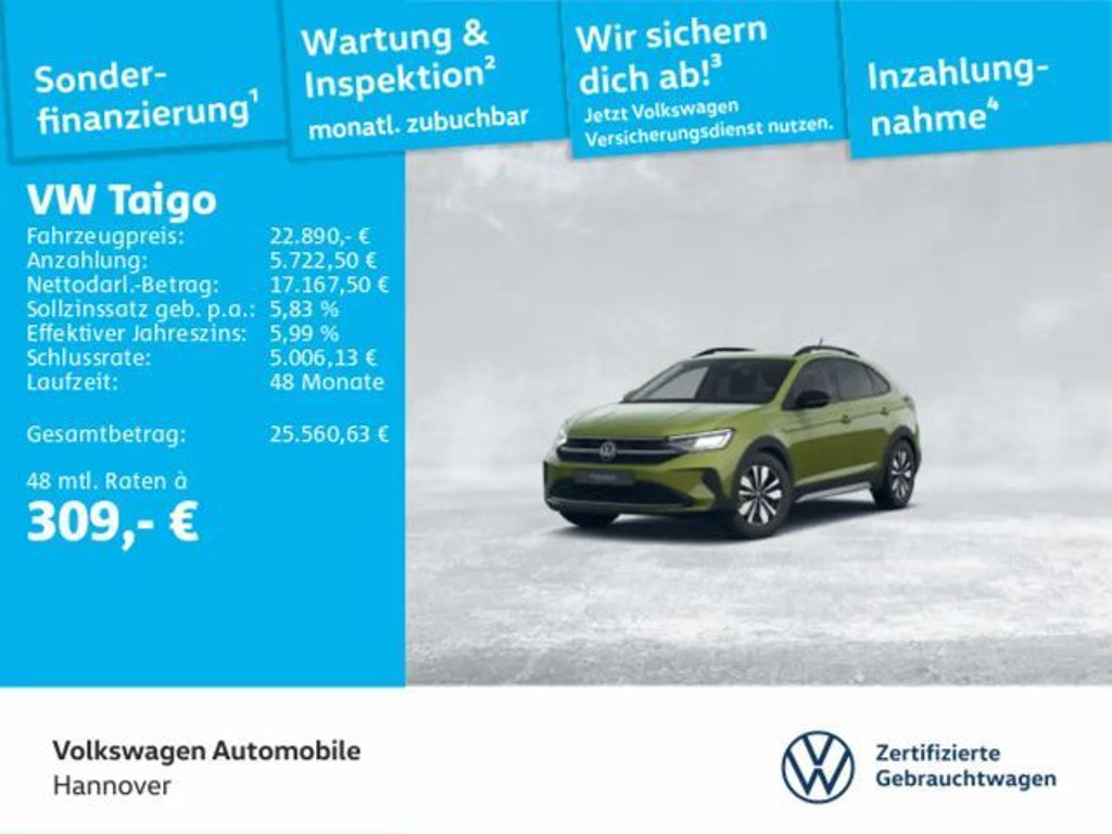 Volkswagen Taigo 2024 Benzine