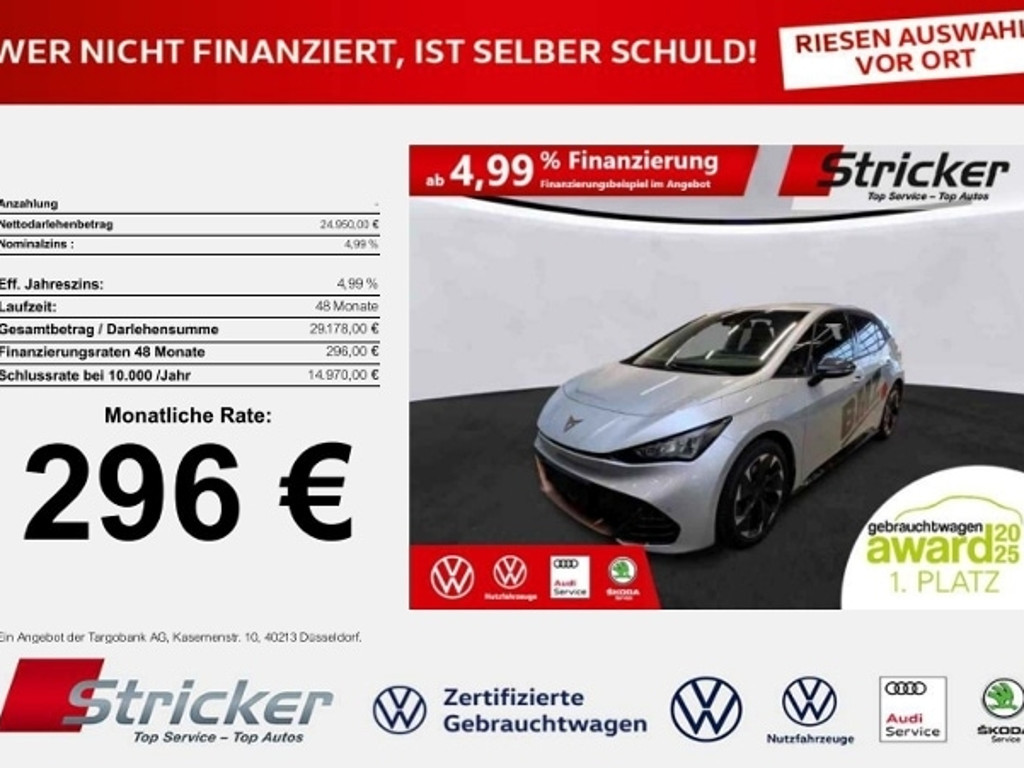 Cupra Born 2023 Elektrisch