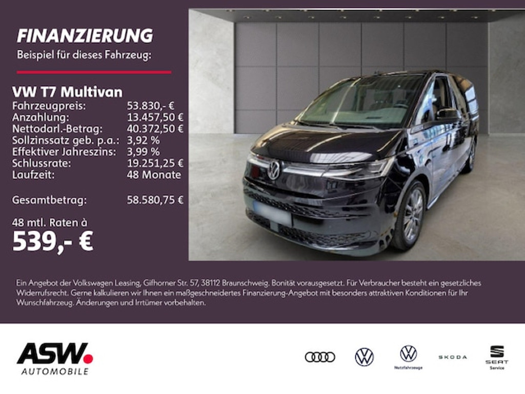 Volkswagen Multivan 2023 Hybride Benzine