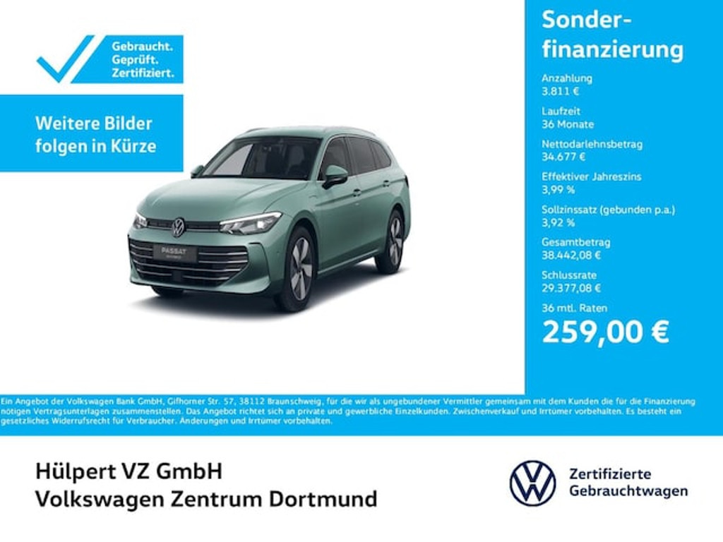 Volkswagen Passat 2025 Hybride Benzine