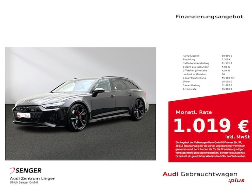 Audi RS6 2023 Benzine