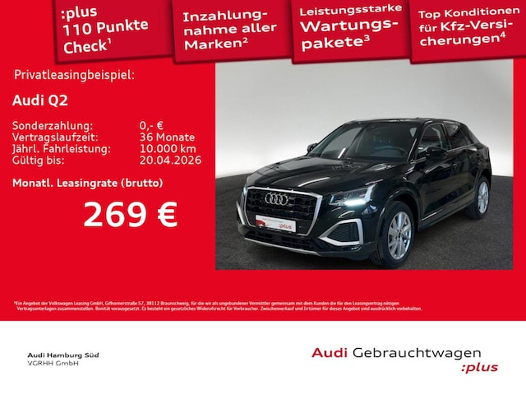 Audi Q2 2025 Benzine