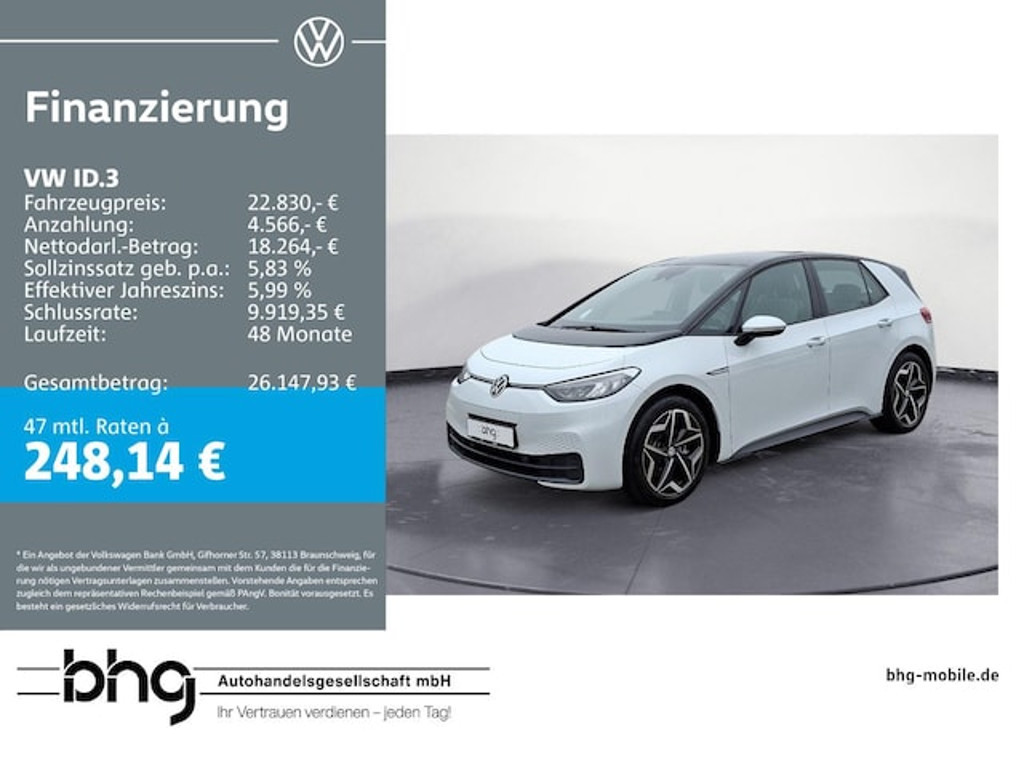Volkswagen ID.3 2021 Elektrisch
