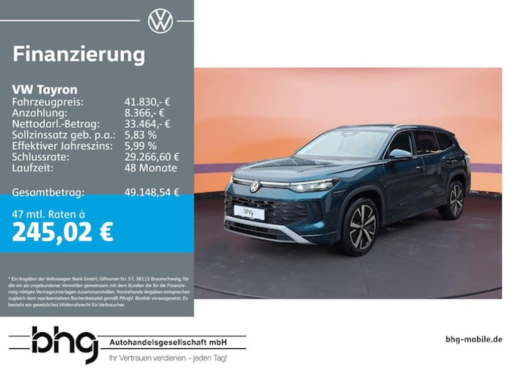 Volkswagen Tayron 2025 Diesel