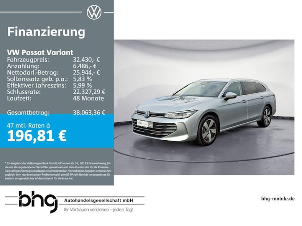 Volkswagen Passat 2025 Benzine