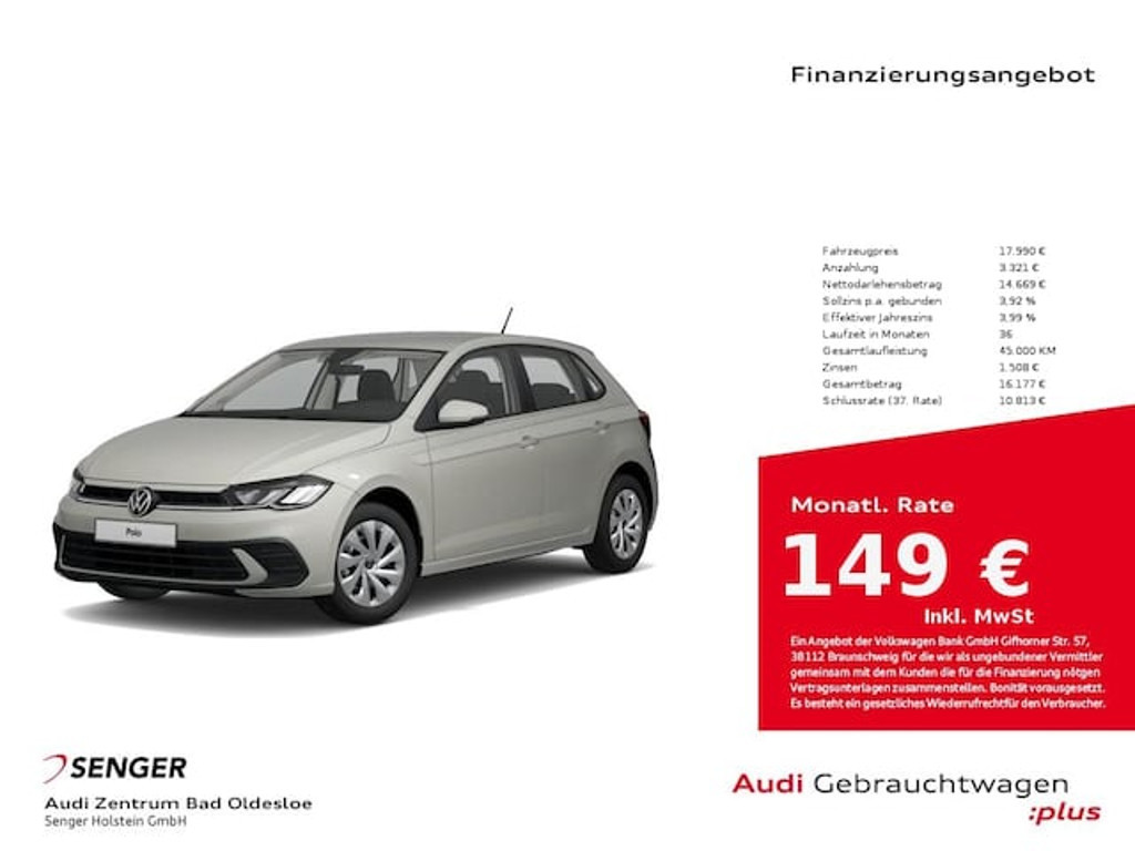Volkswagen Polo 2022 Benzine