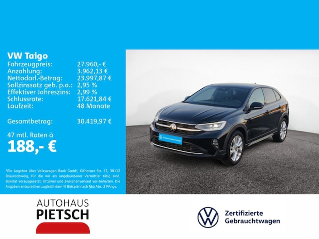 Volkswagen Taigo 2024 Benzine