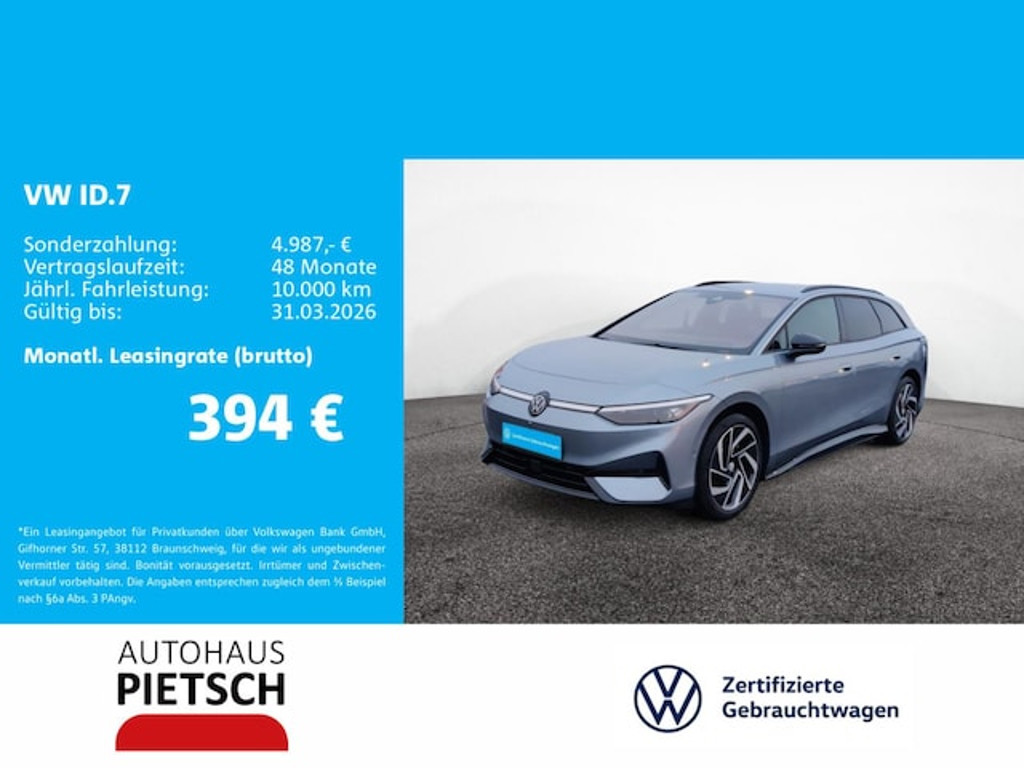 Volkswagen ID.7 2025 Elektrisch