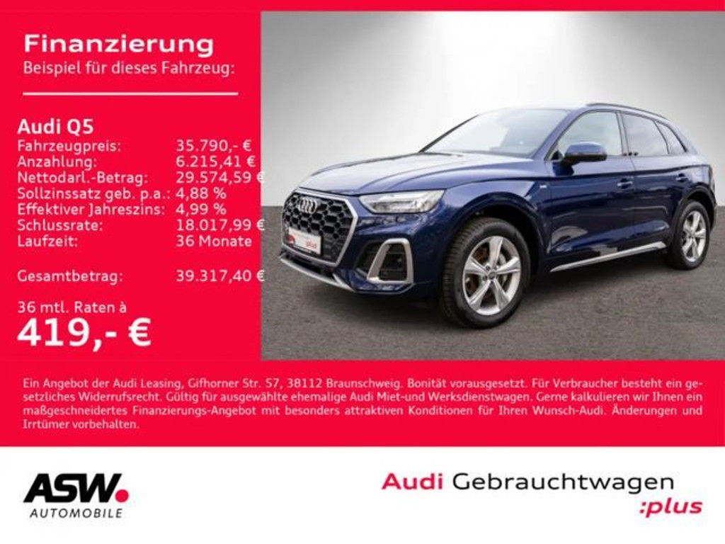 Audi Q5 2022 Hybride Benzine