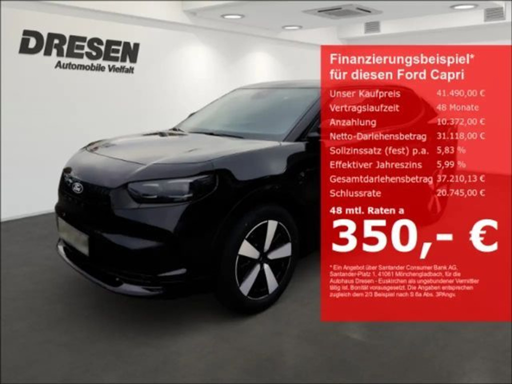 Ford Capri 2026 Elektrisch