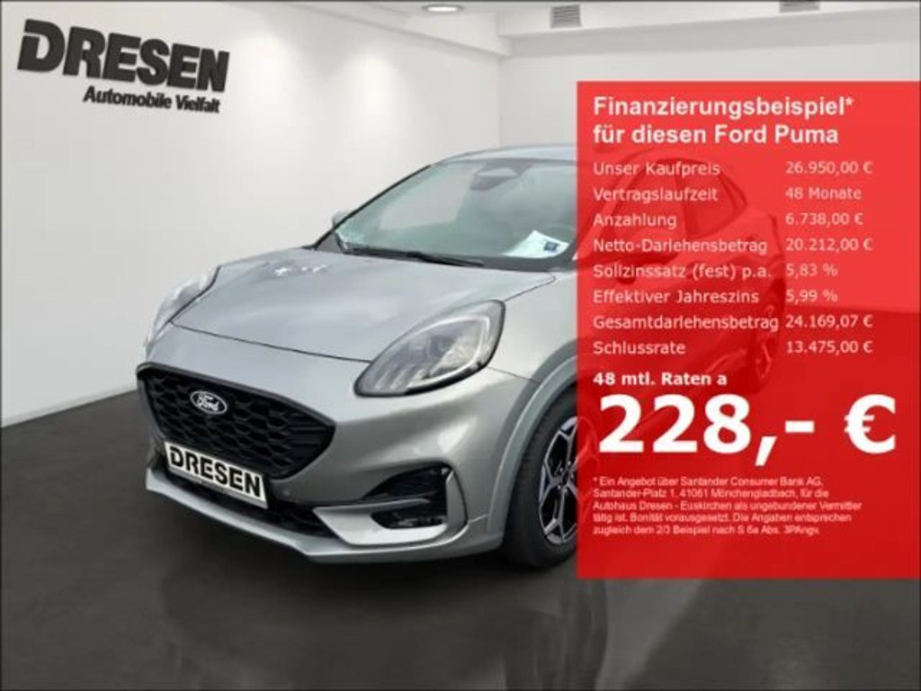 Ford Puma 2024 Benzine