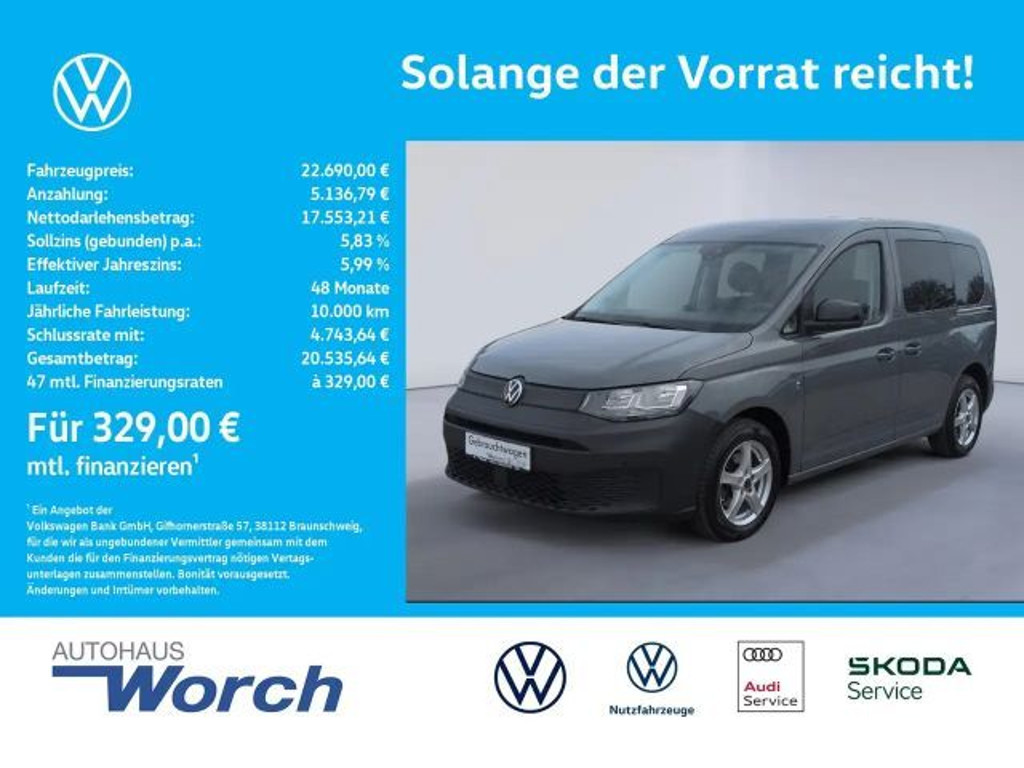 Volkswagen Caddy 2023 Benzine